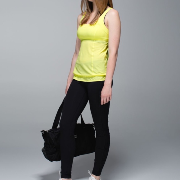 🌵Lululemon Ta Ta Topper Bright Yellow Tank Top - Picture 7 of 9